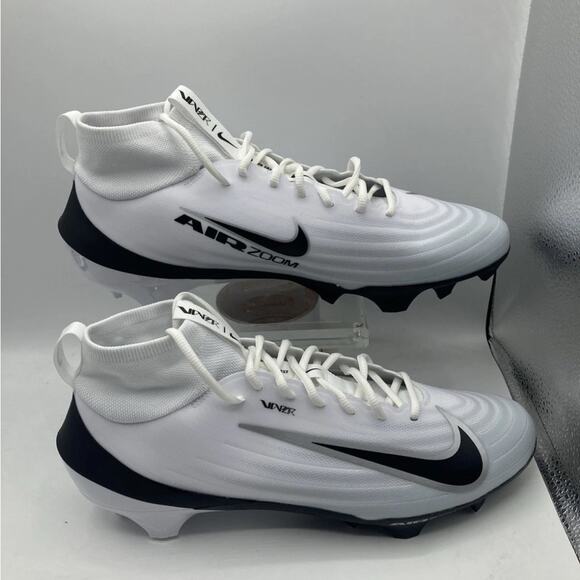Nike Other - Nike Zoom Air Vapor Pro 1 White/Black Football Cleats IB2495-105 Size 14.5